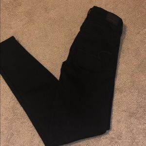 American Eagle jegging in bold black